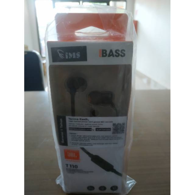 JBL T110 Black
