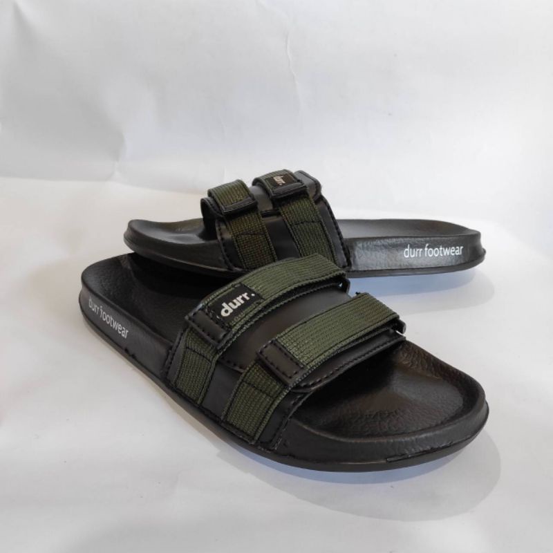 Sendal Slop Pria Keren, Sandal Durr Footwear 20 Original Handmade, Sandal Pria Slide Terkini