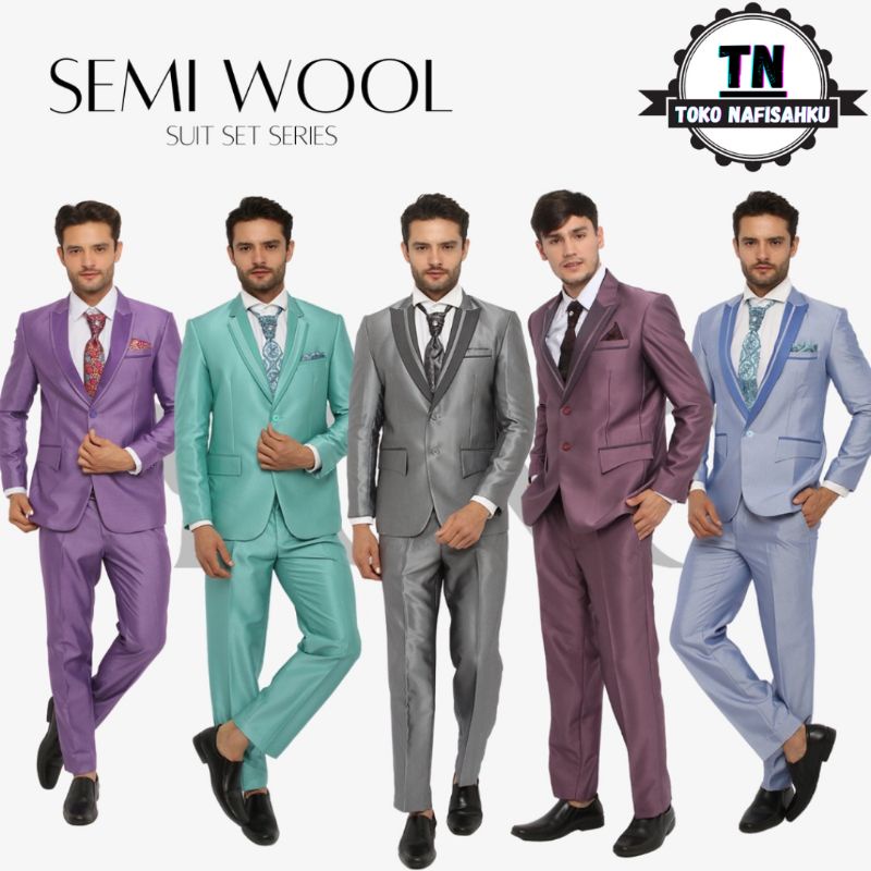 Jas wool pernikahan dan acara formal | blazer | baju pengantin pria