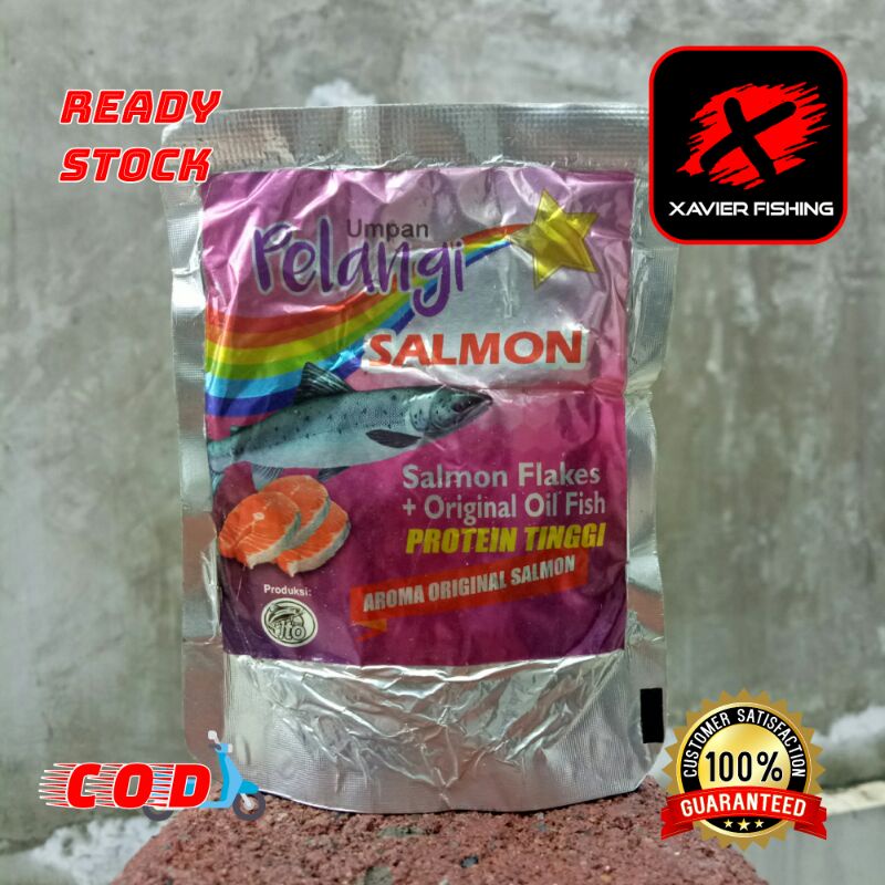 Pelangi Salmon Amisan Umpan