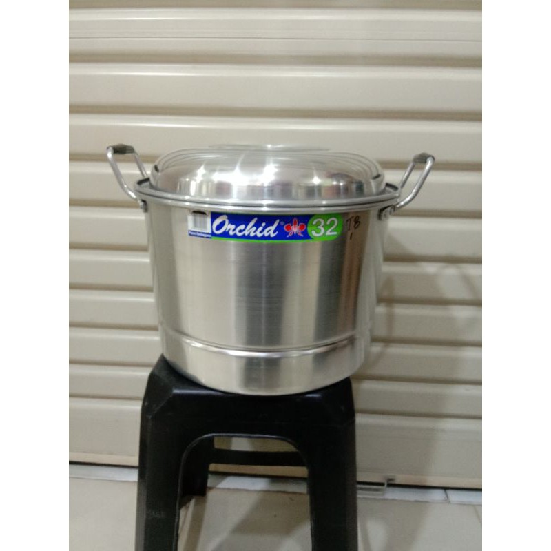 Dandang Orchid 32 cm / Panci kukus Orchid 32 cm / Panci Serbaguna Orchid 32 cm