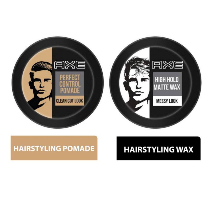 AXE Perfect Control Pomade Clean Cut [75g] High Hold - Hairstyling Rambut