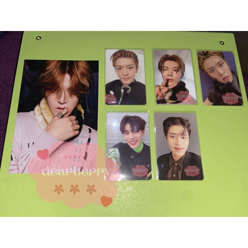 PC NCT 127 Yuta Classic / Catharsis / Glow in the Dark Sticker - Taeil Sticky / Classic (Photocard) 