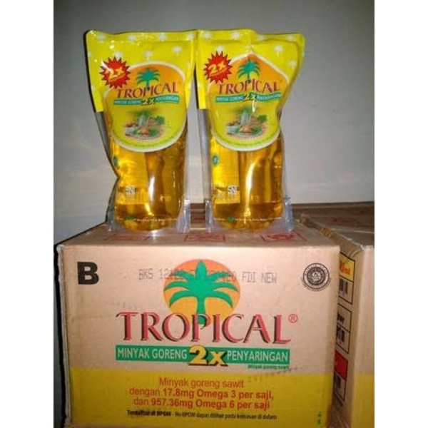 

Minyak goreng tropical/sunco/hemart/fraiswell/kuncimas refill 500ml