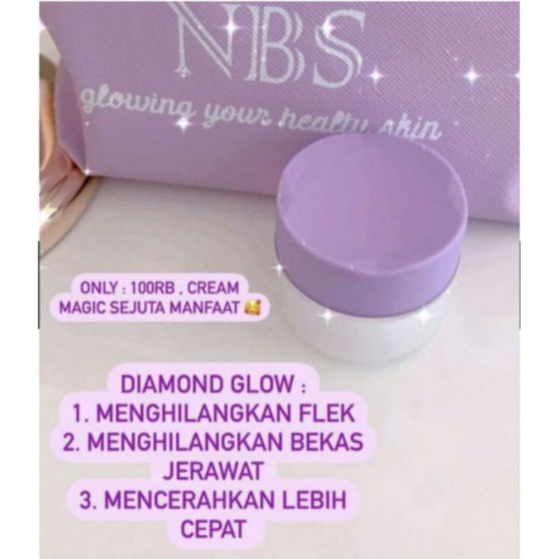 Diamond Glow NBS penghilang flek bekas jerawat skincare BPOM