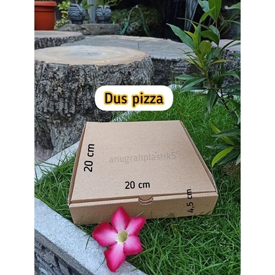 

Box Kraft Pizza Polos uk 20 x 20 / dus coklat pizza PER PACK