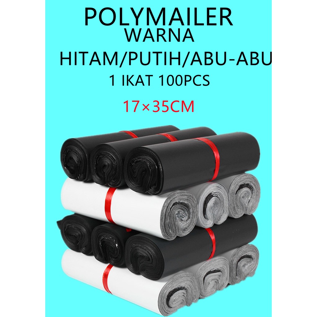 polymailer 17×35 Kantong Plastik Polymailer Amplop Packing Online