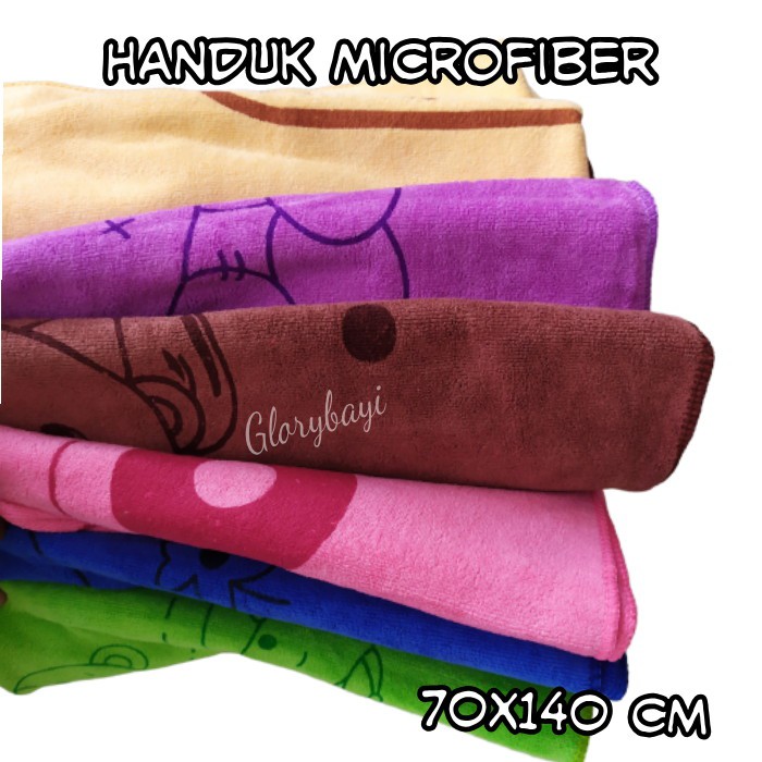 Handuk Mandi Karakter SIZE 70X140 CM