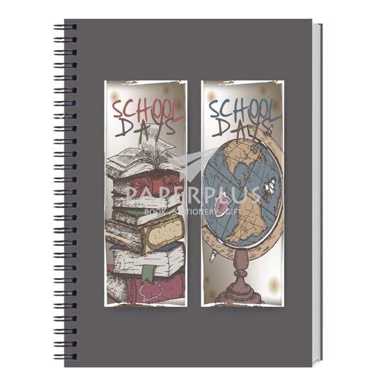 

Spiral Notebook A5 Days Buku dan Globe