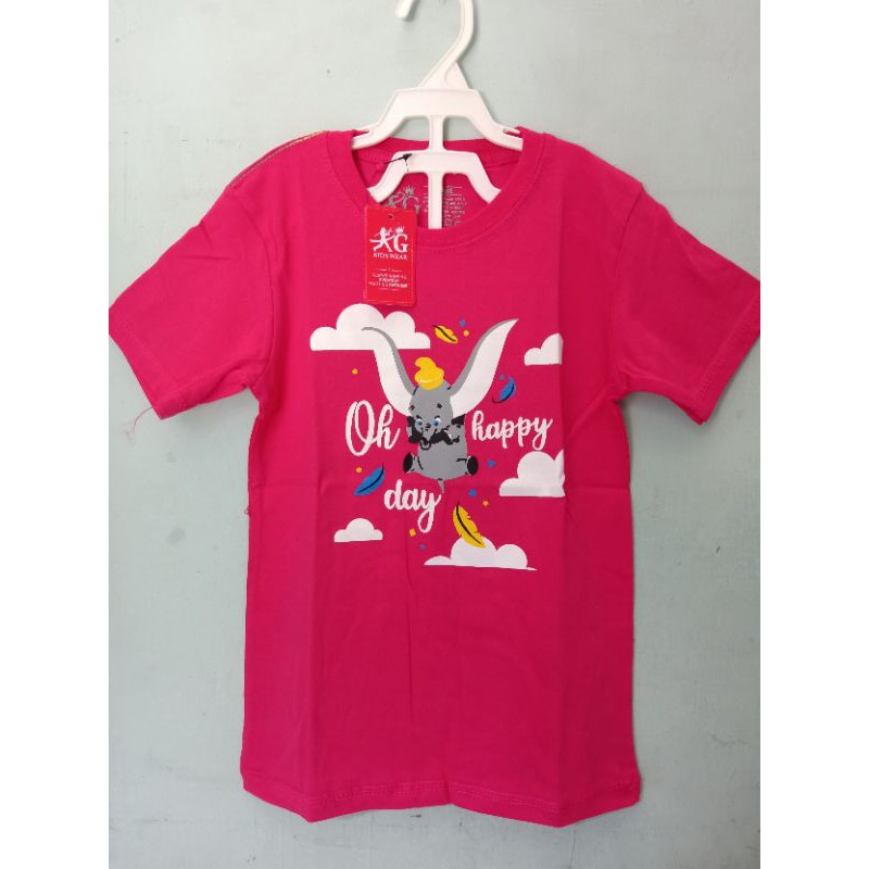 Kaos Anak Perempuan Karakter / Kaos Distro Termurah