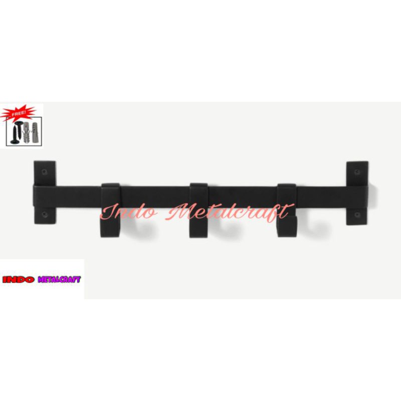 Rak gantung baju multifungsi/ Rak siku industrial