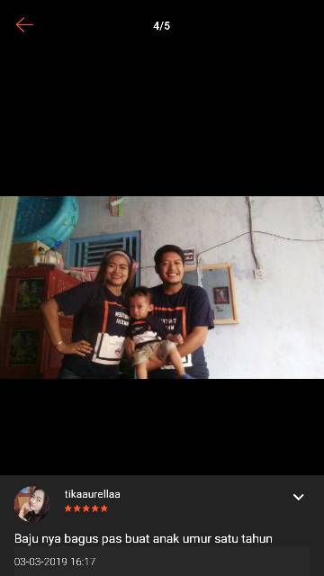 KAOS DISTRO ANAK THIRTEEN navy bisa COD