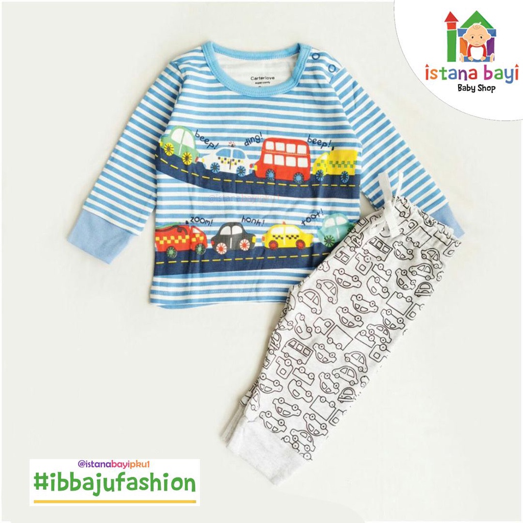 Carterlove Setelan Piyama Anak Boy / Girl / Piyama Anak
