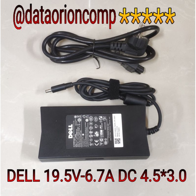 Adaptor Charger DELL 19.5V 6.7A DC 4.5*3.0 mm