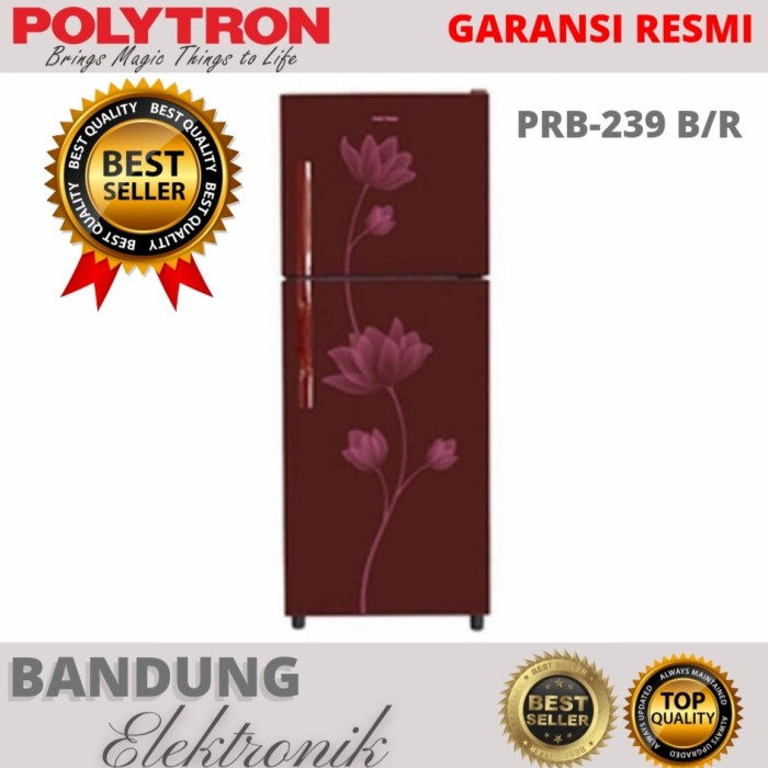KULKAS POLYTRON PRB 239 LEMARI ES 2 PINTU PRB239 PRB 239 Bandung