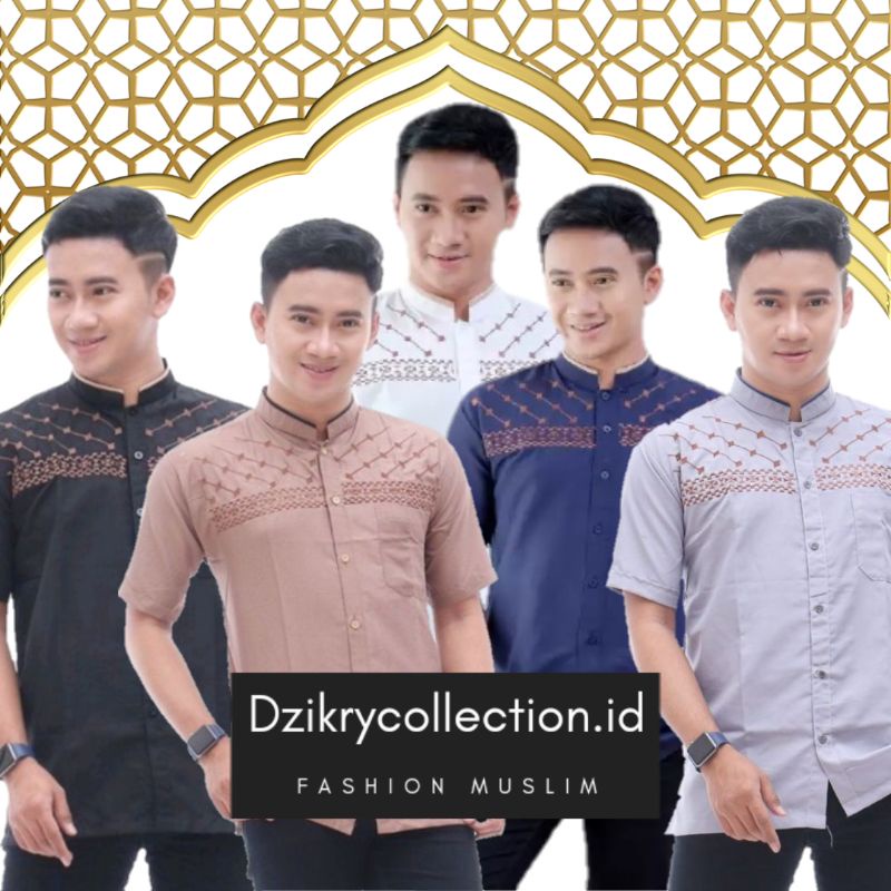 Baju Koko Lengan Pendek Baju Koko Pria Dewasa Lengan Pendek Baju Koko Murah Baju Koko Dewasa Lengan 