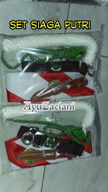 SET ALAT SIAGA PUTRA &amp; PUTRI