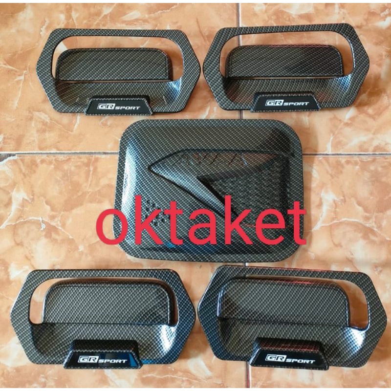 paket outer handle tank cover Agya Ayla 2021 2022 Gr Sport Carbon