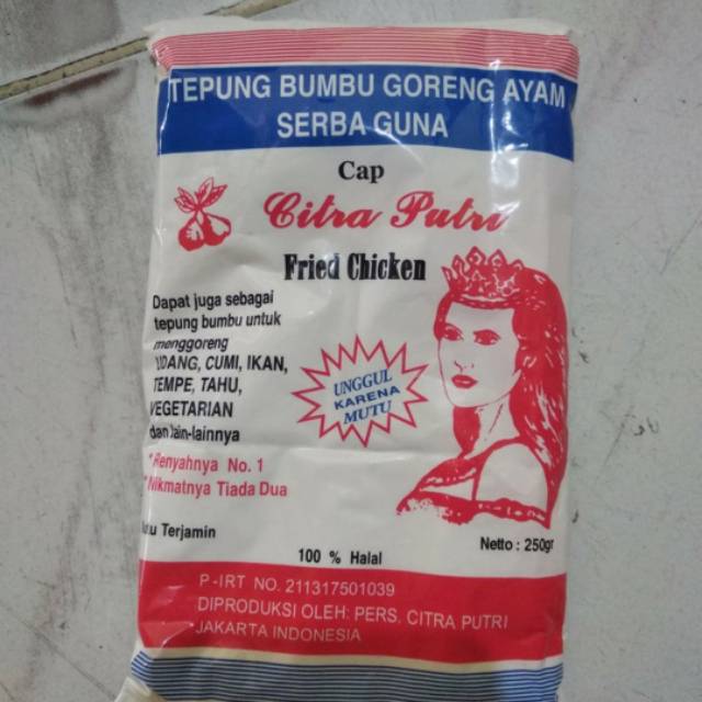 

Tepung Putri 250gr