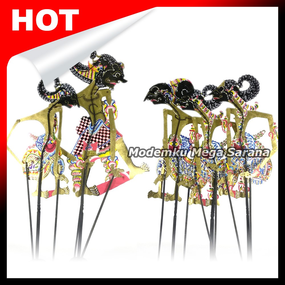 Gambar Wayang Yudistira  pulp