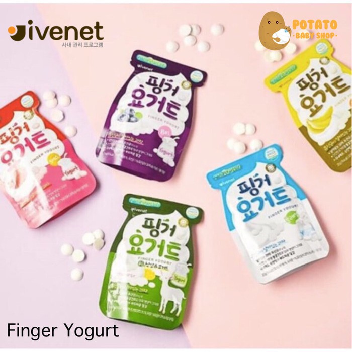 Ivenet Finger Yogurt 20gr / Finger Yogurt / Snacking