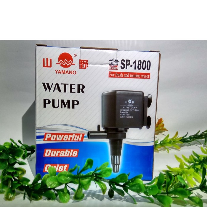 YAMANO 1800 POMPA CELUP/ POMPA AQUARIUM AQUASCAPE/WATER PUMP YAMANO SP 1800