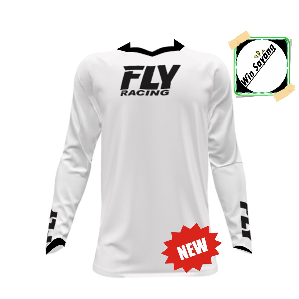 Jersey Sepeda Roadbike Gunung dan Roadbike FLY Lengan Panjang