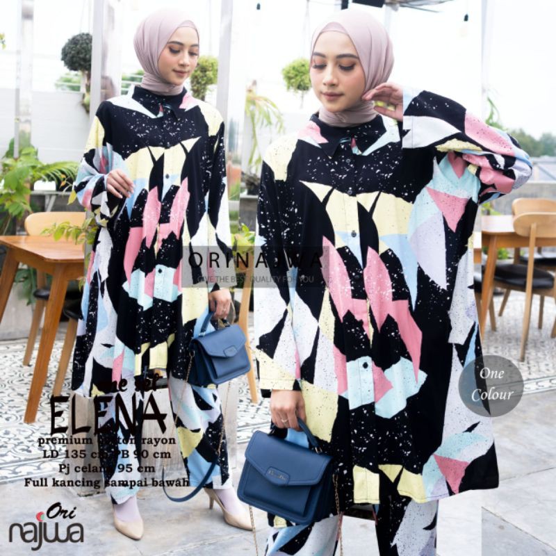 SETELAN BIG SIZE ELENA SET BY ORINAJWA