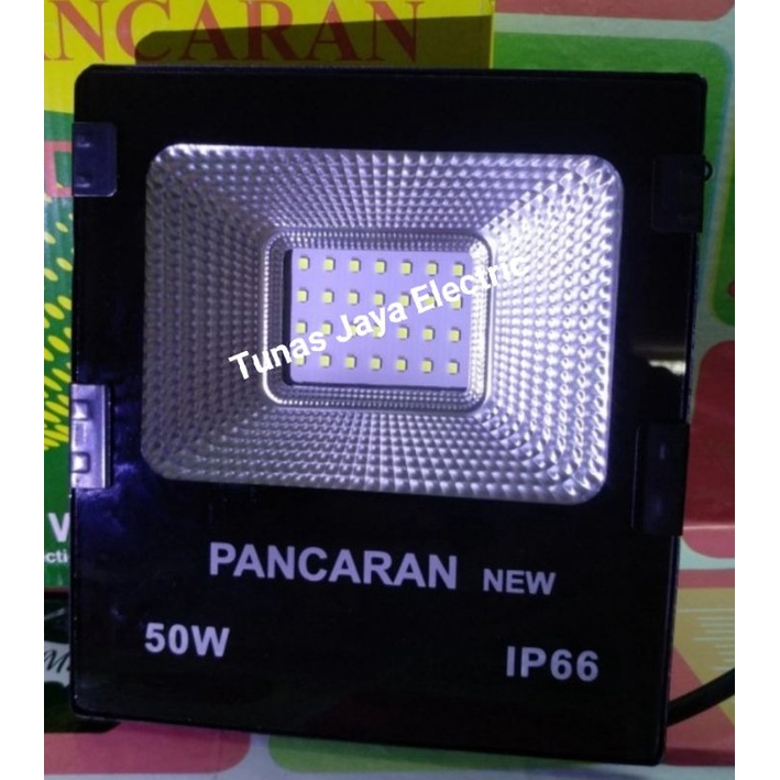 Lampu Sorot LED 50W SMD / Flood Light PUSH ON - PANCARAN