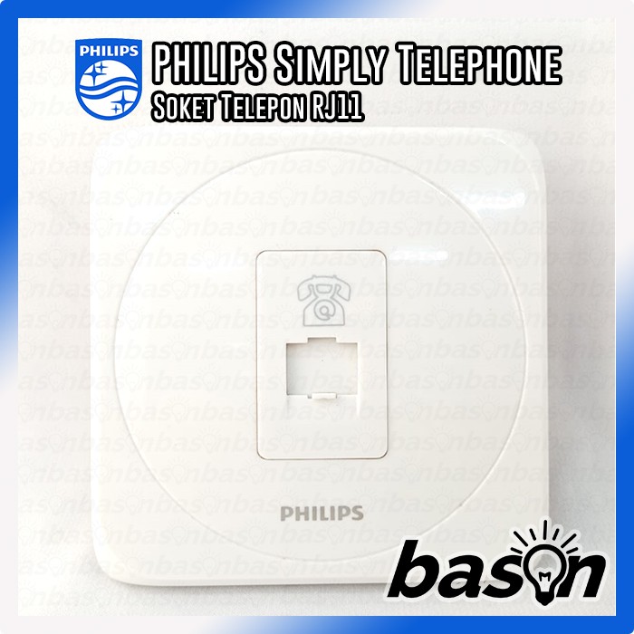 PHILIPS Simply Telephone | Socket Telephone RJ11