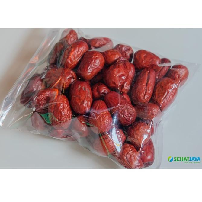 

Lagi jual // VBE0E Angco Ang co Hong zao (red dates) Kurma Merah Premium Jumbo 500 gram //Diskon