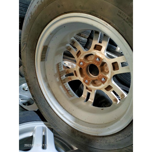 VELG MOBIL STANDAR AVANZA RING 14 PLUS BAN UKURAN 185/70 R14