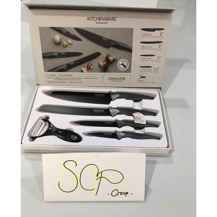 Pisau Dapur Set Lock N Lock Original