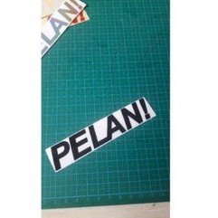 stiker cutting PELAN ! aksesoris motor helm termurah hologram harga 1pcs by atos jago