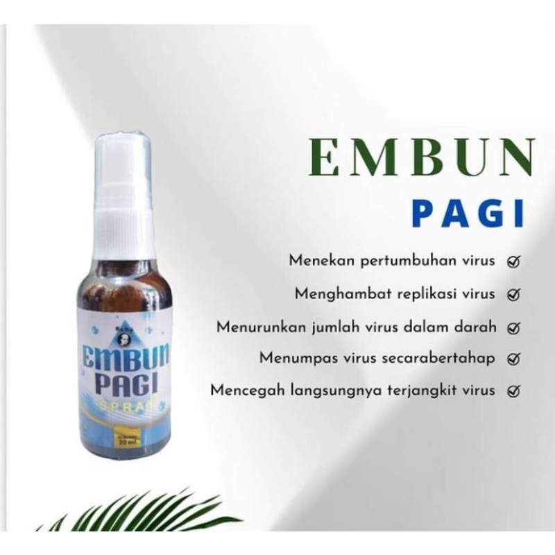 2 BONUS 1 Anti Virus untuk segala jenis Virus | EMBUN PAGI SPRAY
