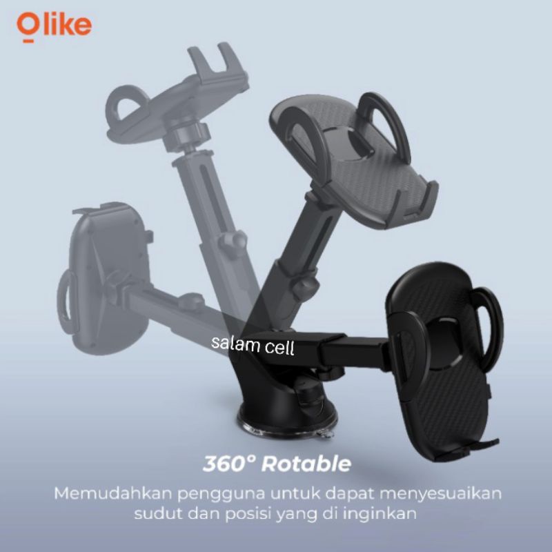 Dudukan Hp Olike HC1 Holder Mobil Original