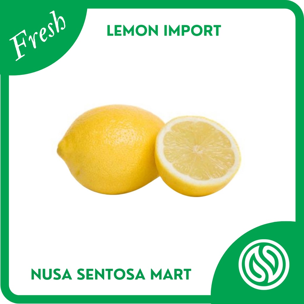 

Buah Lemon Import Segar – 1 Kg