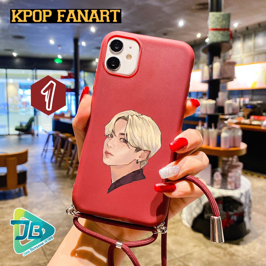 SOFTCASE SLINGCASE TALI LANYARD CANDY KPOP OPPO VIVO XIAOMI SAMSUNG REALME IPHONE ALL TYPE JB4658