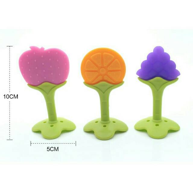 GIGITAN BERBENTUK BUAH (FRUIT TEETHER)