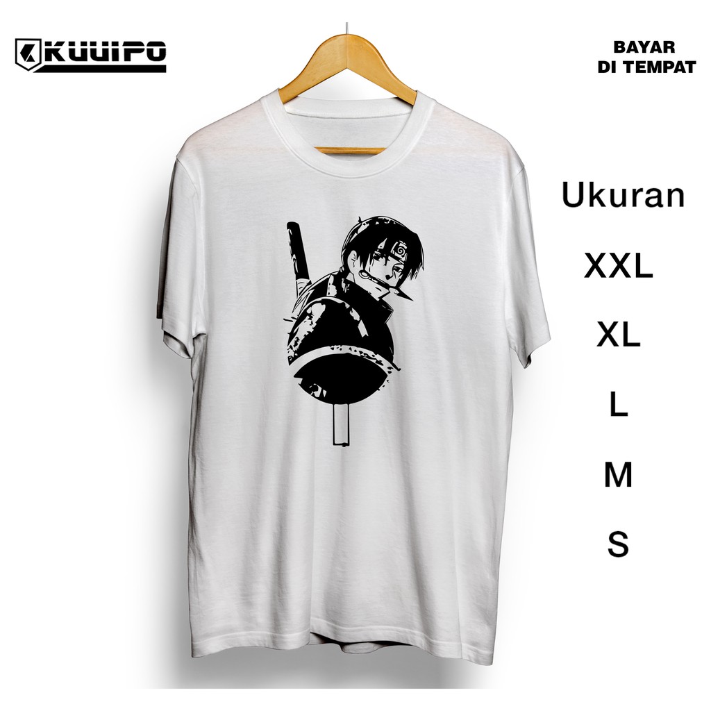 BAJU KAOS KEREN ANIME ITACHI / NARUTO