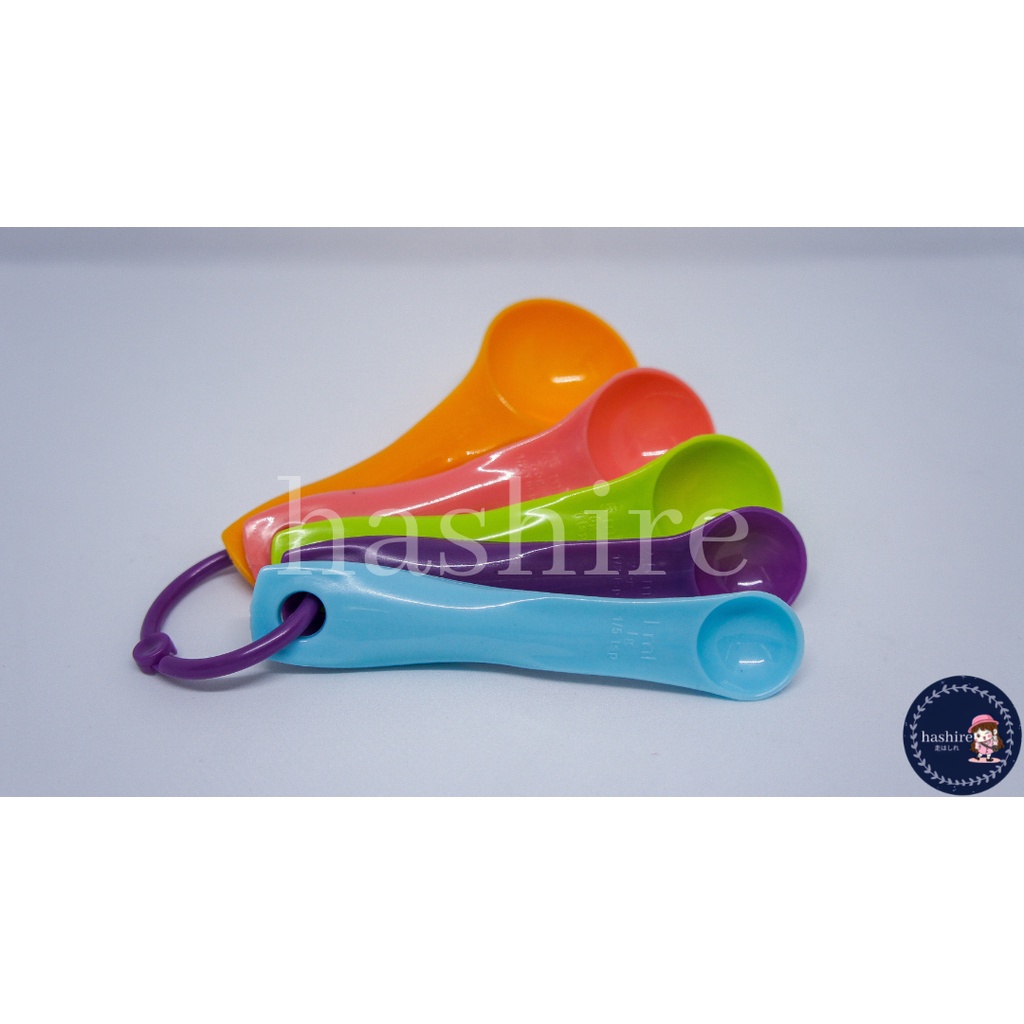 Sendok Takar Takaran Set isi 5 in 1 Kecil Measuring Spoon Alat Baking || Sendok Takar Bumbu || READY