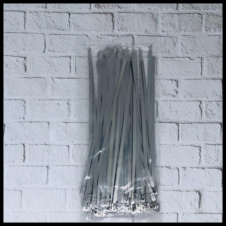 

BEST SELLER !!! HZ STAINLESS STEEL CABLE TIES 4,6 X 200 MM SS304 TERLARIS