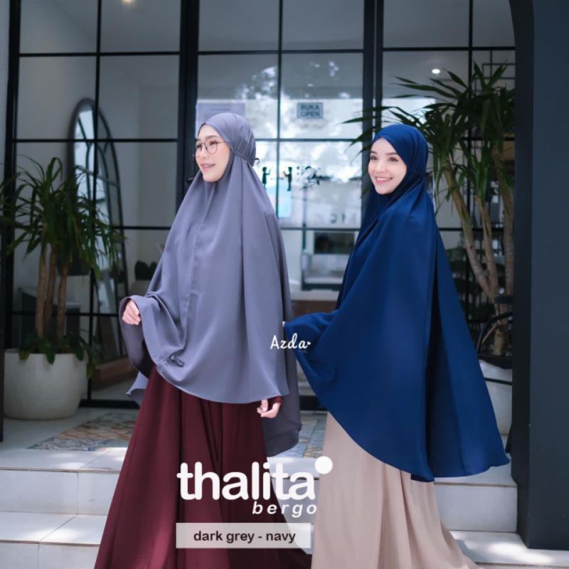 BERGO THALITA ORI AZDA hijab warna terbaru