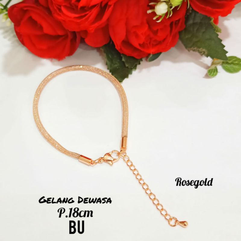 COD|| Gelang Pandora Gliter Dewasa TITANIUM,termurah