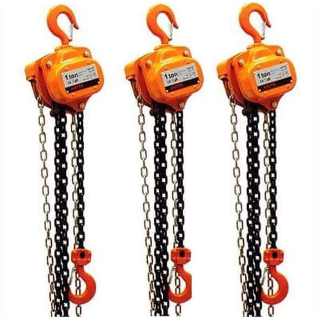 TOBACHI K55 CHAIN BLOCK KATROL TAKEL 1 TON X 6 METER BEST QUALITY