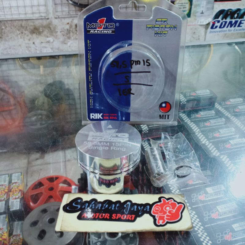 Piston Seher Moto1 Racing 54 Pin 15 58,5 Pin 15 60 Pin 15 61 Pin 15 62 Pin 15 64 Pin 15 63 Pin 15 66