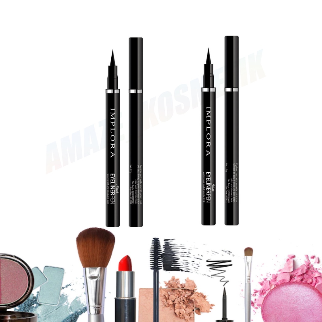 IMPLORA EYELINER Pen Waterproof and Dramatic Look 1,7g