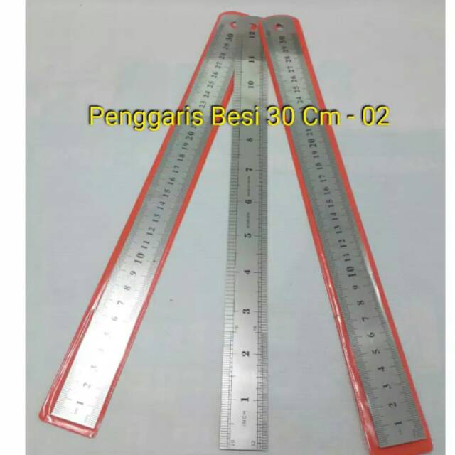 

PENGGARIS BESI 30CM STAINLESS
