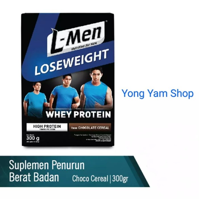 

Susu L-Men Lose Weight Chocolate Cereal 300 gr /Susu lmen loseweight Suplemen Penambah Berat Badan Penggemuk Fitness Amino Fitness Pembakar Lemak Susu Fitness Penggemuk Capsul J5Q5Y6D9K9 Tanpa Olahraga Obat Pembentuk Otot Pria Carnivor Suplemen Pembentuk
