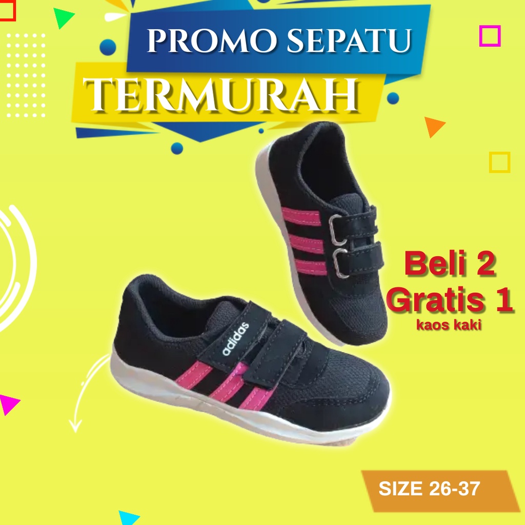 sepatu anak sekolah sd tk paud sepatu cewe cowo sepatu anak laki laki dan perempuan